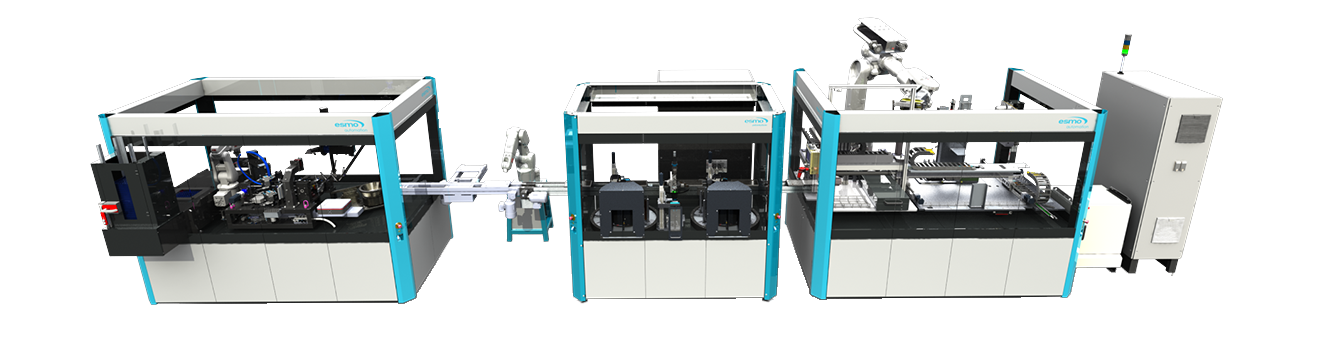 Modulare UniCell Fertigungszelle – Technologie von esmo automation